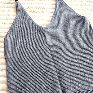 Knit Double-V Tank